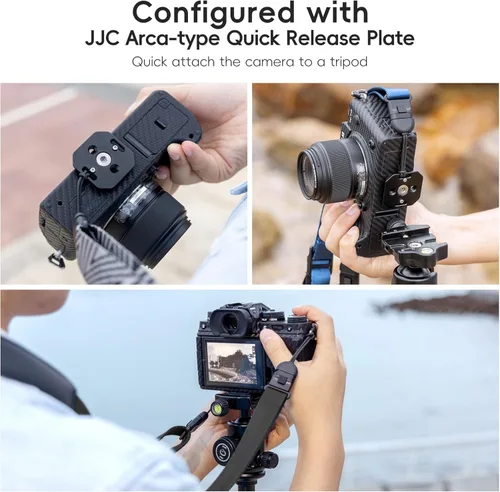 Vista 7 de Correa de cuello para cámara sin espejo con hebillas de liberación rápida, correa de hombro ajustable para Sony A7C II A7 IV III A7R V IV ZV1 ZV-E10