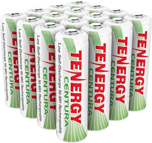 Vista 10 de Tenergy Centura AA & aaa baja autodescarga LSD NiMH rechargeable batteries AA 4 piezas