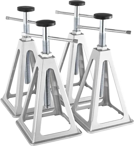 VEVOR Juntas estabilizadoras RV, paquete de 4 Juntas de nivelación de aluminio RV, juntas de pila RV para remolque de viaje y cámper RV, junta de