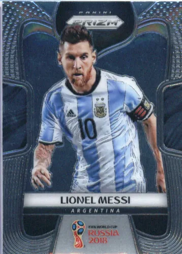Panini Prizm World Cup #1 Lionel Messi Argentina - Tarjeta de fútbol 2018