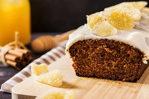 Vista 2 de Anna and Sarah Trozos de jengibre cristalizado sin sulfuro en bolsa resellable, 2 libras, paquete de 2 – total de 4 libras