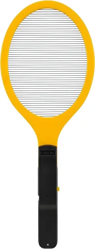 Matamoscas eléctrico – Exterminador de insectos – Potente asesino de mosquitos y moscas de 2200 V, matamoscas para interiores y exteriores,