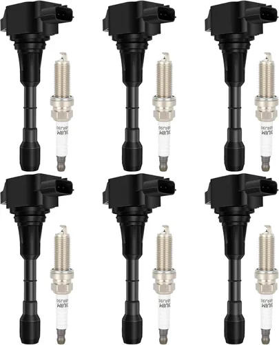 Vista 30 de ECCPP UF237 6 bobinas de encendido con 6 bujías de iridio para Tracker/XL-7 Grand Vitara V6 2004-2007 2.5L E525A GN10350 50072