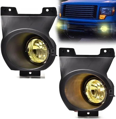 Vista 14 de PIT66 Luces antiniebla para parachoques delantero, compatibles con Ford F150 2004 2005 2006/Compatible con Lincoln Mark LT 2006, montaje de lámpara