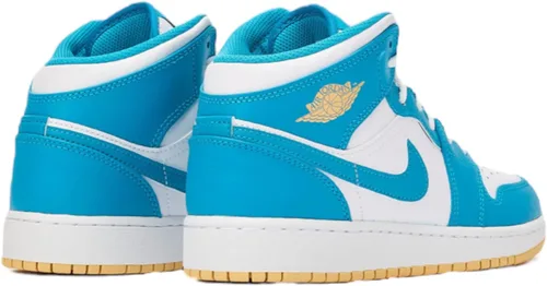 Vista 3 de Nike Zapatos de baloncesto Air Jordan 1 Retro High OG GS para niños