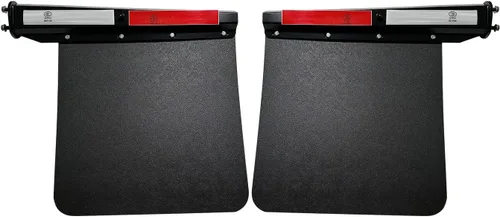 BST BSSP Par de Gancho de Solapa de Barro Recargable por Primavera Recto para Semi Camión y Solapa de Barro Universal para Remolque de Camión