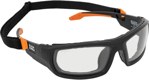 Klein Tools 60538 Gafas de Seguridad con Junta, Equipo de Protección Individual Protector de Ojos Profesional, Marco Completo, Resistente a
