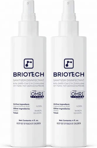 Vista 13 de Briotech desinfectante multisuperficie Mata el 99,99% de gérmenes