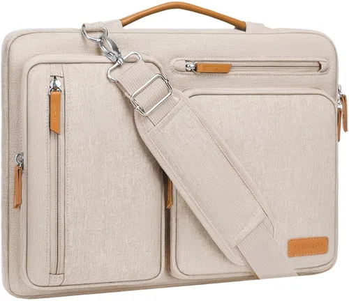 Vista 27 de MOSISO Bolsa de hombro protectora 360 para laptop, bolsa de computadora de 13 a 13.3 pulgadas compatible con MacBook, HP, Dell, Lenovo, Asus
