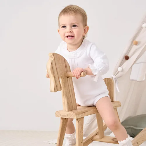 Vista 2 de pureborn MamelucoBody de Algodón Súper Suave para Bebés Niñas y Niños de 0-24 Meses