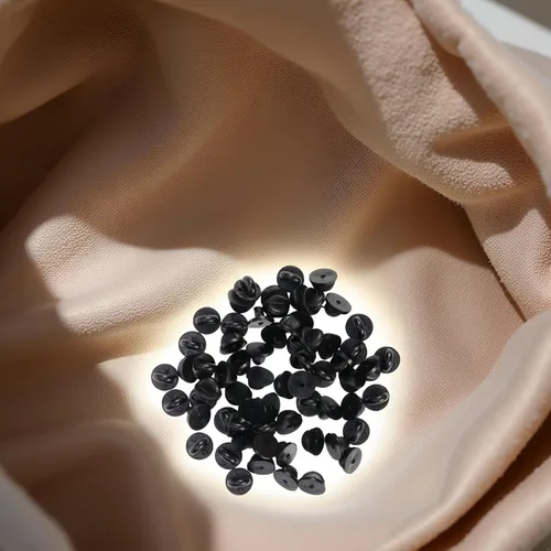 Vista 6 de 25 piezas de pines de metal negro, parte trasera de pasador de goma, pasador de solapa para broche, corbata, sombrero, alfiler, respaldos