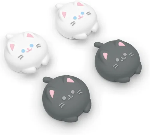 PlayVital Tapas de palanca de mando para Nintendo Switch, tapas de pulgar para Switch Lite, cubierta analógica para Switch OLED Joycon - Tapas de