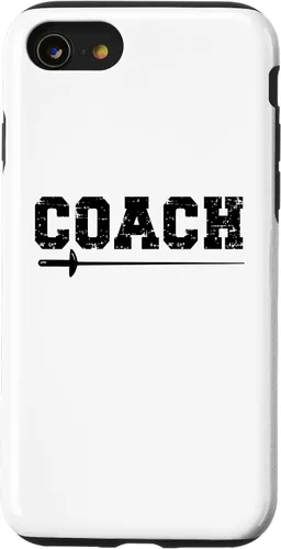 Vista 13 de iPhone 14 Pro Max Diseño de entrenador de esgrima. Estuche para instructores de esgrima / profesores de esgrima