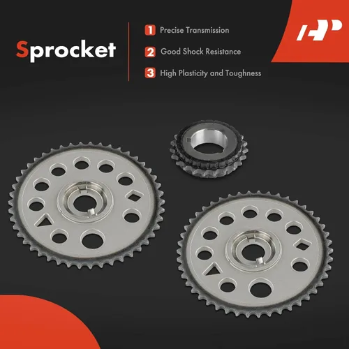 Vista 5 de A-Premium Kit de cadena de distribución del motor [compatible con DOHC, 4Cyl 2.4L 2.2L 2.0L] Compatible con Chevy & Buick & GMC & Saab & Saturn &