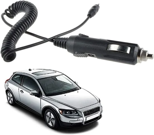 Vista 3 de Cable de alimentación auto del cargador del coche de DC para el reproductor de DVD portátil Coby TF-DVD7005