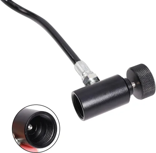 Vista 9 de TUXING Línea remota de bobina remota de tanque de paintball resistente para tanques de aire comprimido/CO2 de alta presión HPA con junta tórica