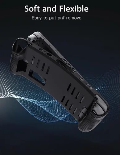 Vista 6 de Benazcap - Funda de transporte compatible con cubierta de vapor, kit de accesorios con funda rígida de viaje, protector de pantalla, protector
