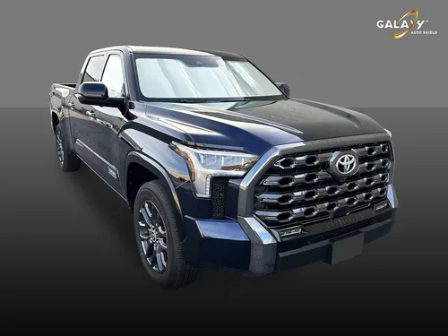 Vista 3 de Galaxy Auto Shield Parasol para parabrisas de ajuste personalizado para Toyota Tundra 2022, 2023, 2024, parasol aislado, accesorios de privacidad