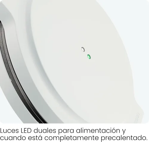 Vista 4 de Chefman Everything Maker & Pizza Oven – Horno de pizza eléctrico de mostrador de 1440W con placas de cocción antiadherentes de 12", además hace