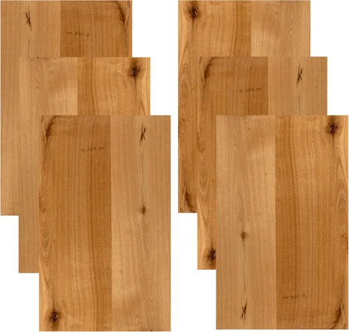 Vista 10 de Caoba 0.236 pulgadas 1/4ª pulgada, 12 x 19 pulgadas, acabado premium de dos caras con núcleo de MDF, listo para Glowforge Nuez, cereza, arce