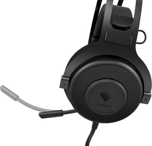 Vista 8 de HP OMEN Blast Headset Auriculares para juegos con micrófono retráctil con cancelación de ruido y sonido envolvente 7.1 Auriculares