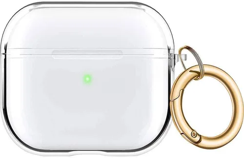 SaharaCase Hybrid-Flex Series - Funda y kit para Apple AirPods 3 (3ª generación 2021) [Robusto] Protección de cuerpo completo Antideslizante Agarre