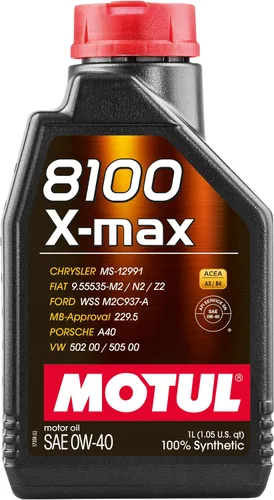 Vista 2 de Motul 104533 8100 X-Max 0W40 Aceite sintético para motor - 5 litros
