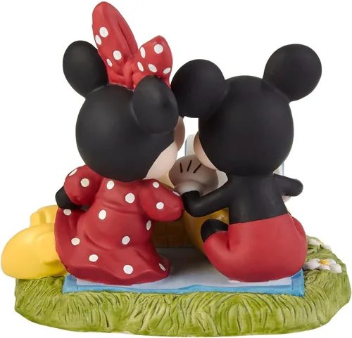 Vista 4 de Life with You is Always A Picnic Disney Mickey Mouse and Minnie Mouse Figurine