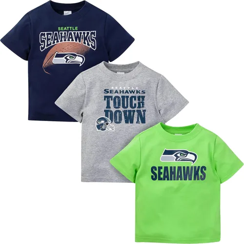 Vista 35 de Gerber Unisex Baby NFL 3 Pack Short Sleeve Team Fan Tee Shirt