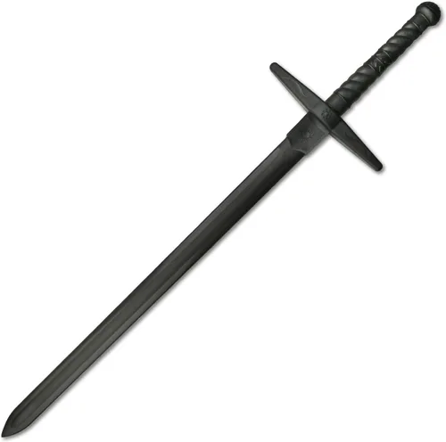 Vista 5 de Master USA Polymer Training Equipment, Black Polypropylene Blade, Martial Arts Training Gear, Rounded Tip- Practice, Cosplay