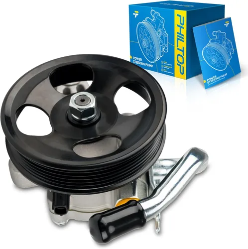 Vista 64 de PHILTOP Bomba de dirección asistida 21-5267 OE compatible con Civic 2001 2002 2003 2004 2005, Bomba de asistencia de dirección 06561PLA505RM