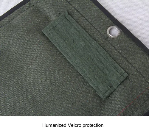 Vista 4 de KIKIGOAL Wing Chun Kung Fu Bolsa de pared Kick Boxing Striking Canvas Punch Bag Bolsa de arena