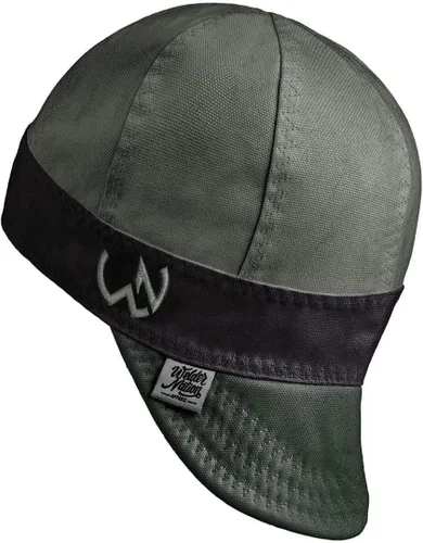 Vista 3 de Welder Nation 8 Panel Cap 100% Cotton Duck Canvas Exterior Welding Protective Durable Men’s Hats with No Unicorn Peak Heavy-Duty Premium Comfortable