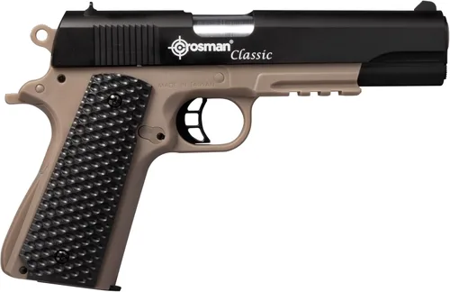 Vista 2 de Crosman MK45 CO2 Powered Semi Auto Dual-Tone BB Air Pistol
