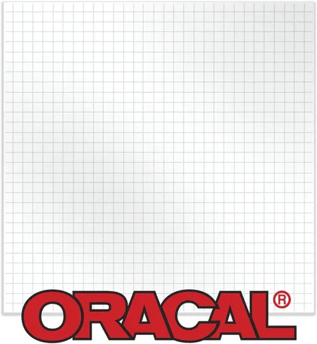 Vista 5 de Oracal Rollo de cinta de transferencia transparente de 12 pulgadas con rejilla para vinilo adhesivo, cinta de transferencia de vinilo para Cricut