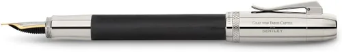 Vista 3 de Graf von Faber-Castell Pluma Estilográfica Bentley Ebony - Fina