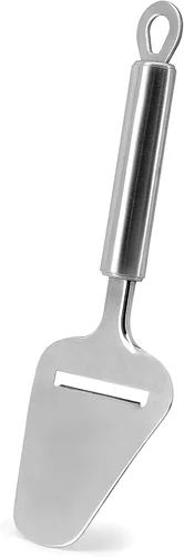 Vista 9 de TOPULORS Cortador de queso de acero inoxidable, cuchillo de queso, cortador de queso plano resistente, máquina de afeitar, servidor para queso