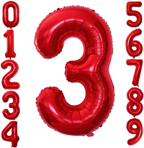Vista 205 de GOER Globos con el número 80 para decoraciones de fiesta de cumpleaños número 80, globos de helio de aluminio jumbo de 42 pulgadas para 80 Oro rosa