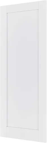 Vista 2 de WINSTELLAR - 1 panel estilo coctelera de 18 x 80 pulgadas, losa blanca imprimada para puerta interior de núcleo sólido, puerta de dormitorio