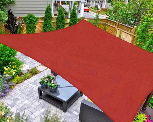 Vista 11 de AsterOutdoor - Toldo parasol rectangular de 16 x 16 pies, Toldo con bloqueador ultravioleta para patio, patio trasero, césped, jardín, actividades