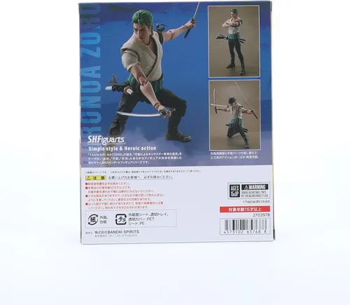 Vista 4 de TAMASHII NATIONS - A Netflix Series: One Piece - Roronoa Zoro S.H.Figuarts Action Figure