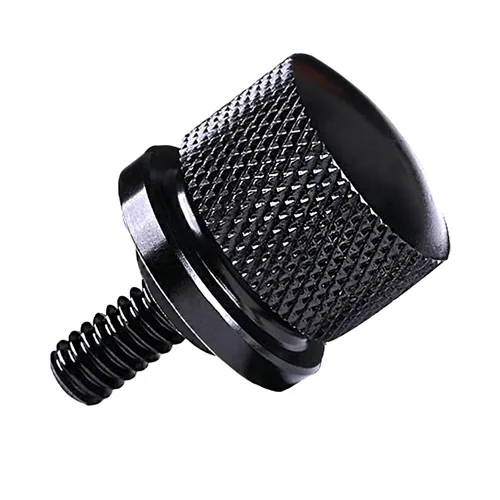 Vista 12 de Tornillo de perno de asiento de guardabarros trasero 1/4"-20 Rosca para Harley Dyna Fatbob Sportster CVO Softail Touring 1996-2024 (negro)