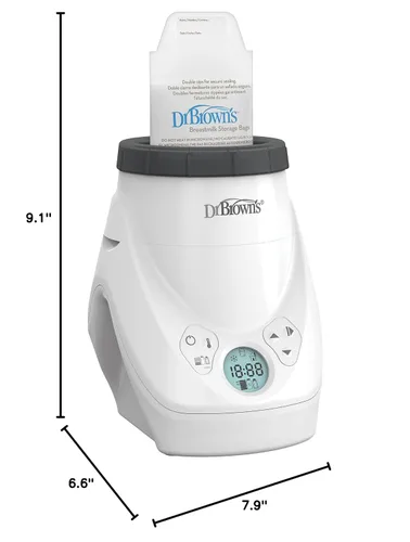 Vista 9 de Dr. Brown's MilkSPA - Calentador de leche materna y biberones