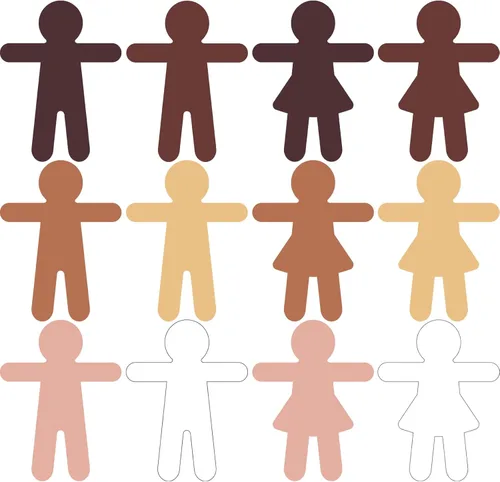 Vista 32 de Vuzvuv 48 piezas de recortes de papel de discos de los años 70, 80 y 90 con 100 puntos de pegamento, recortes de discos para decorar tablones