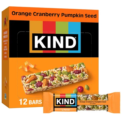 Vista 9 de KIND - Barras de nueces, almendras y coco, barras de aperitivos saludables, libres de gluten, bajas en sodio, 0.11 onzas de proteína, 12