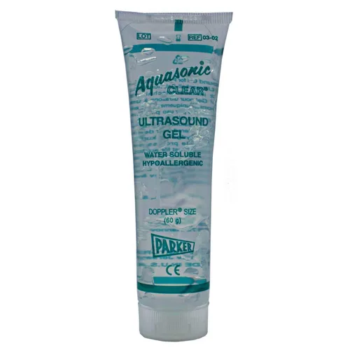 Parker Labs Aquasonic Clear Gel de ultrasonido, Tubo de 60g, Cada uno