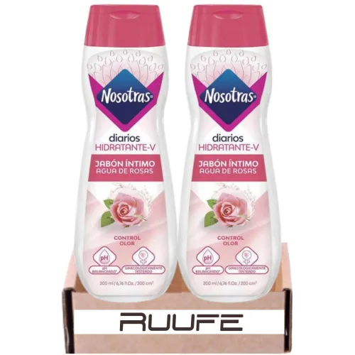 Vista 6 de Jabón íntimo (2 unidades) nosotras jabon intimo jabon intimo para mujer nosotras Jabón íntimo para mujer nosotras (Extracto de Algodón)