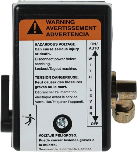 Vista 2 de Ingersoll-Rand 23474661 Pressure Switch for Single Stage Compressor SS3 And SS5