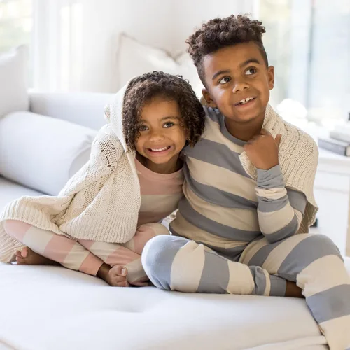 Vista 73 de Burt's Bees Baby Conjunto de Pijama de 2 Piezas para Niños con Camiseta de Manga Larga y Pantalones de Algodón Orgánico