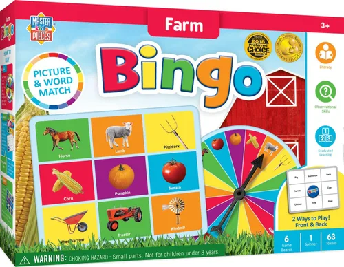 Vista 7 de MasterPieces Juegos para niños - Juego de bingo Hershey's Chocolate